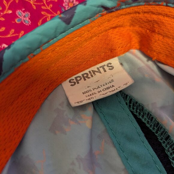 Sprints Running Hat Mountain Gorpcore Unisex Vented Nylon Normcore Baseball Cap - Picture 6 of 7